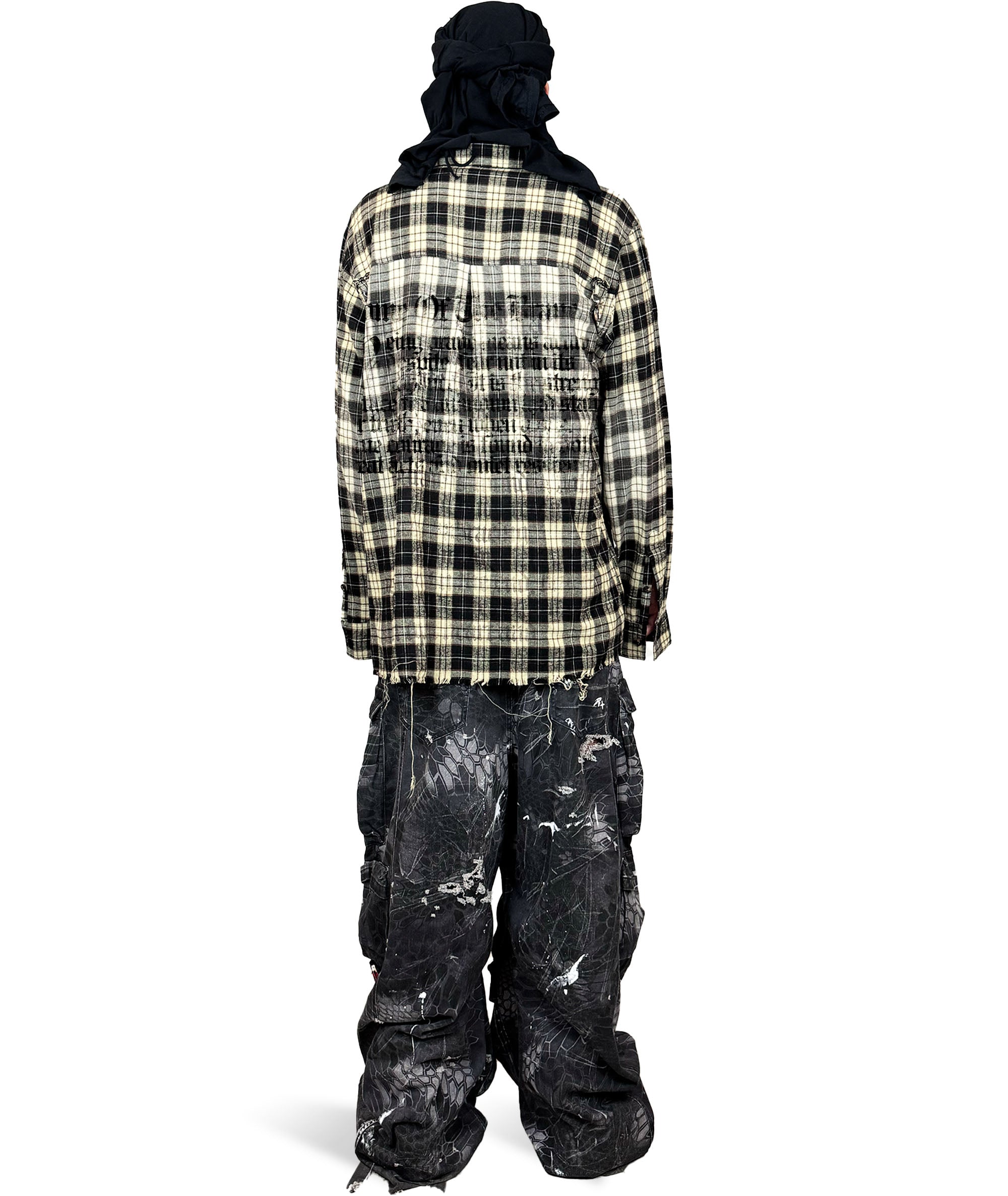 BRAVE FLANNEL SHIRT/SKIRT | UNISEX (KC EDIT.)