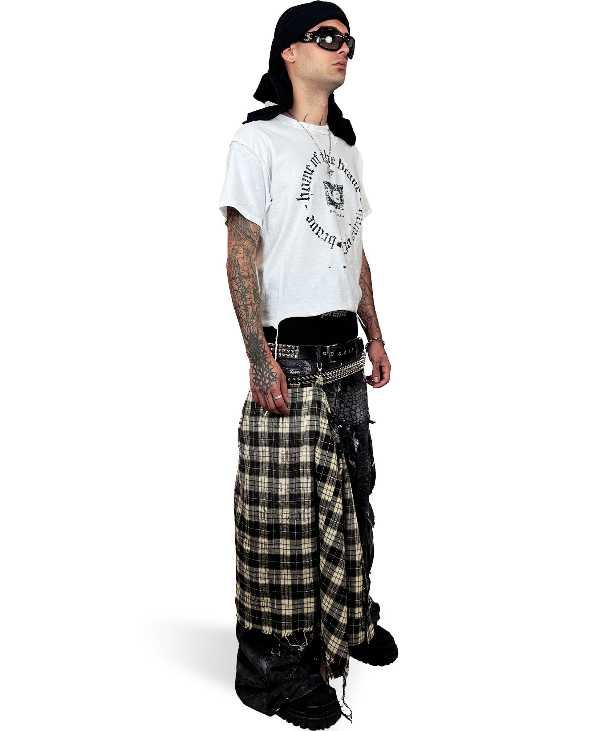 BRAVE FLANNEL SHIRT/SKIRT | UNISEX (KC EDIT.)