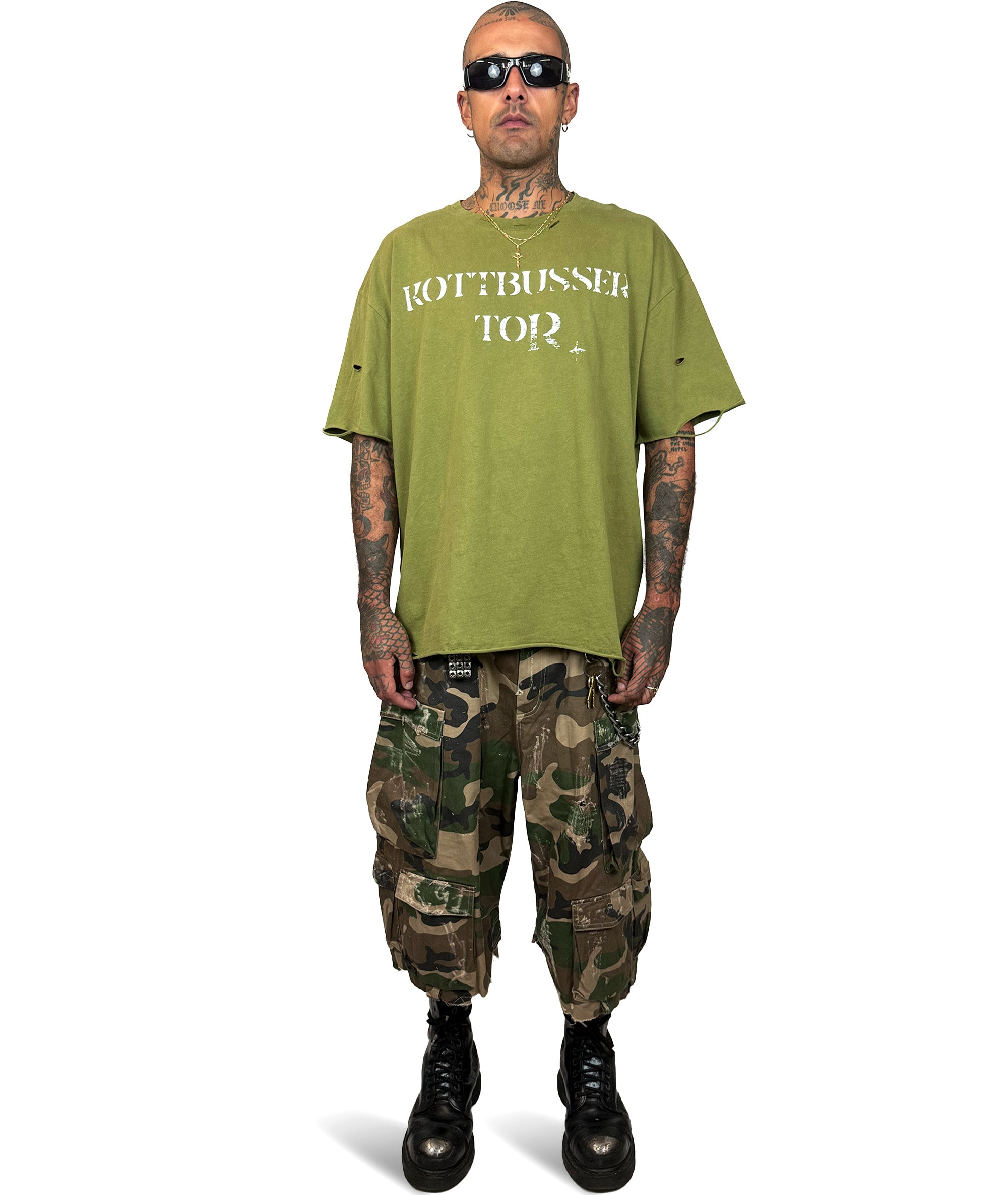 KOTTBUSSER TOD - T-SHIRT | GREEN, UNISEX