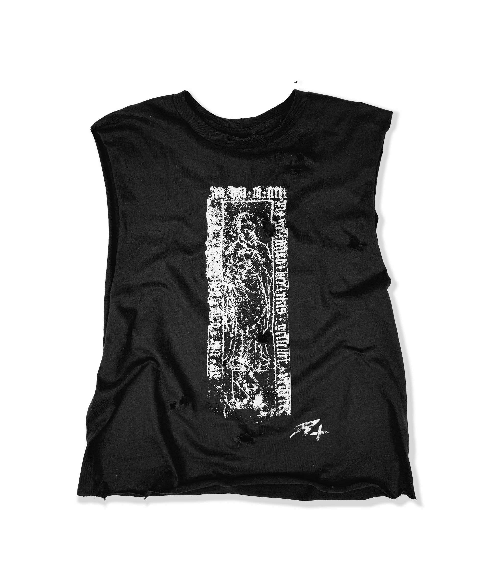 PSALM 34:23 - DISTRESSED TANKTOP | UNISEX