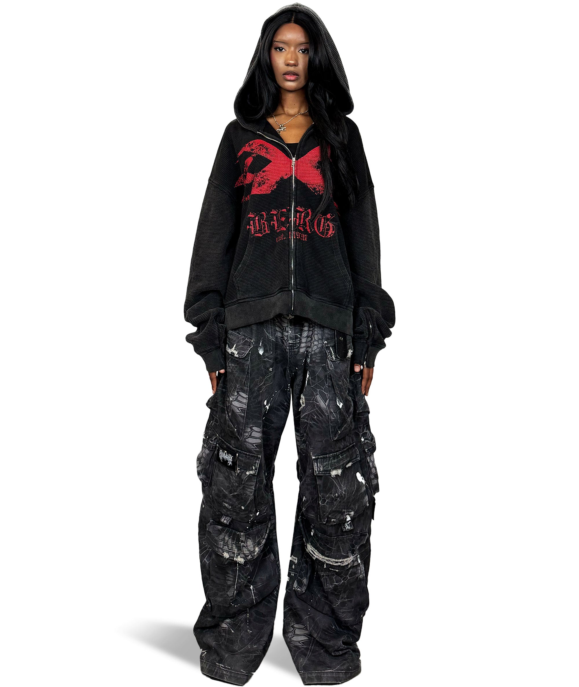 TRIPLE X-BERG - ZIP HOODIE | UNISEX