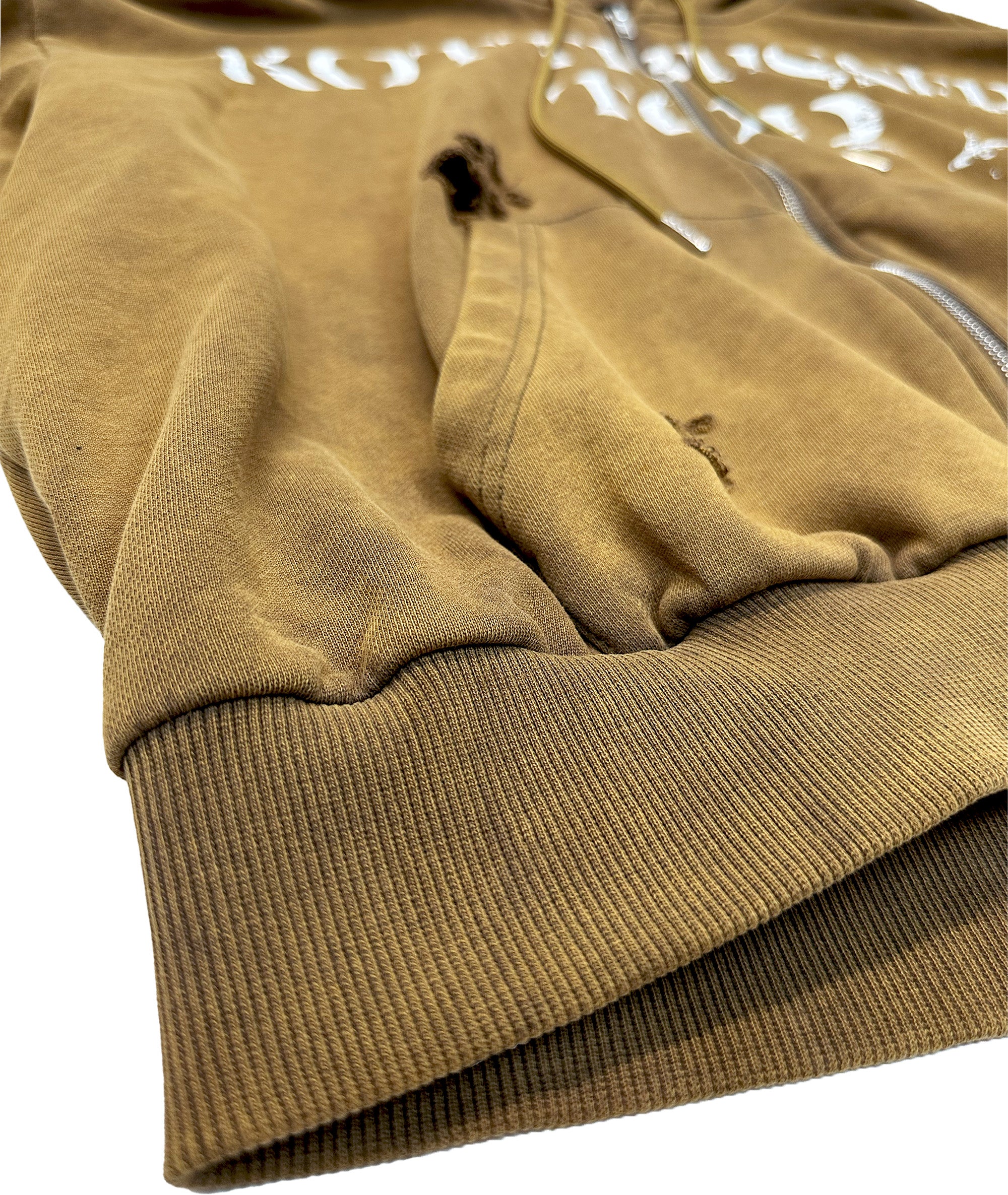 KOTTBUSSER TOD ZIP HOODIE - STONE WASHED