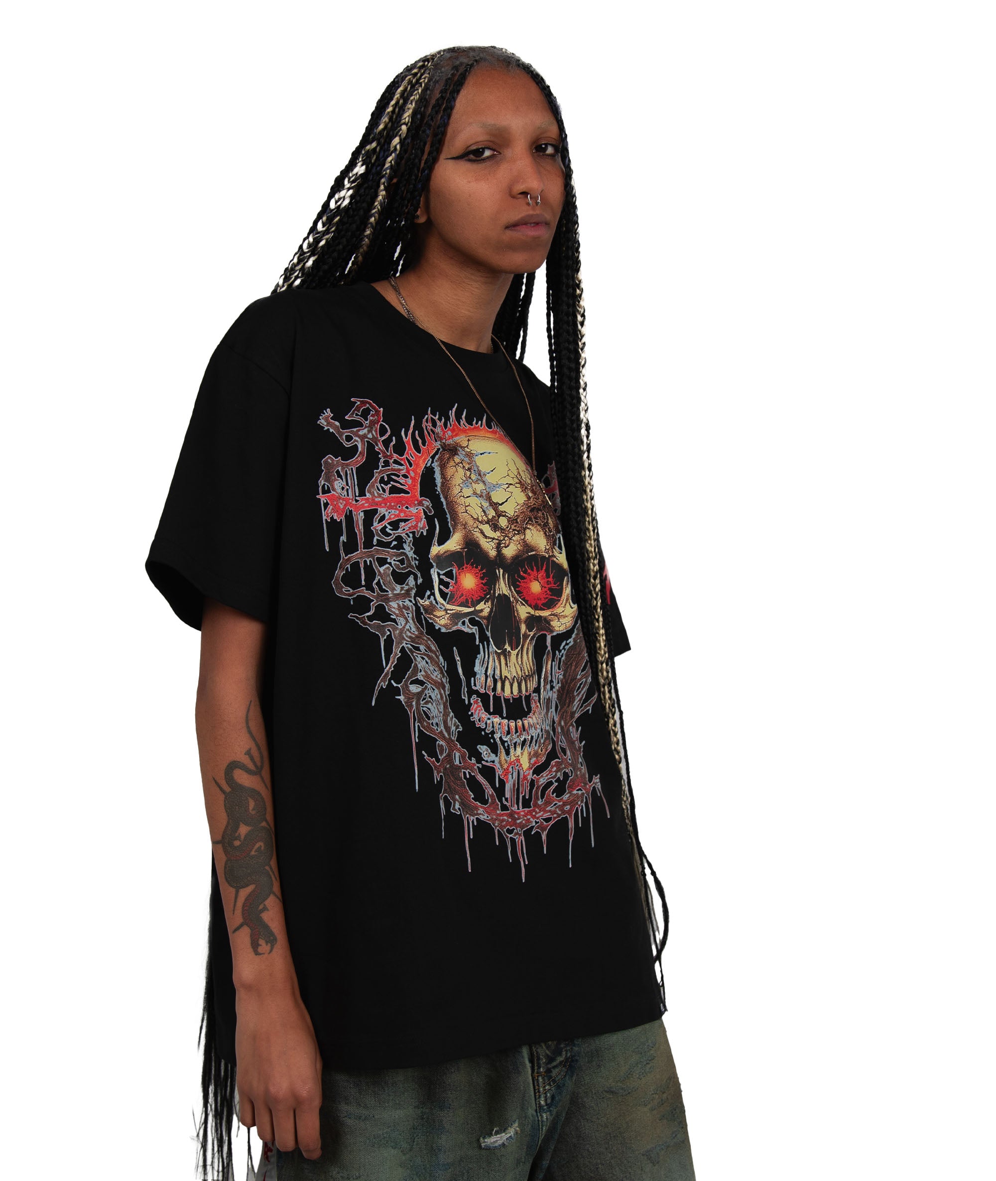 skull t-shirt ravemore r+