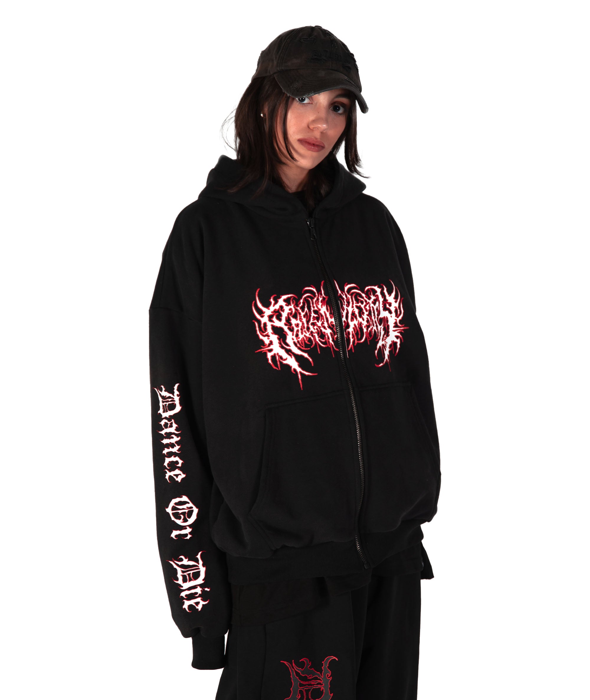 RAVEMORE_DANCE_OR_DIE_ZIP_HOODIE