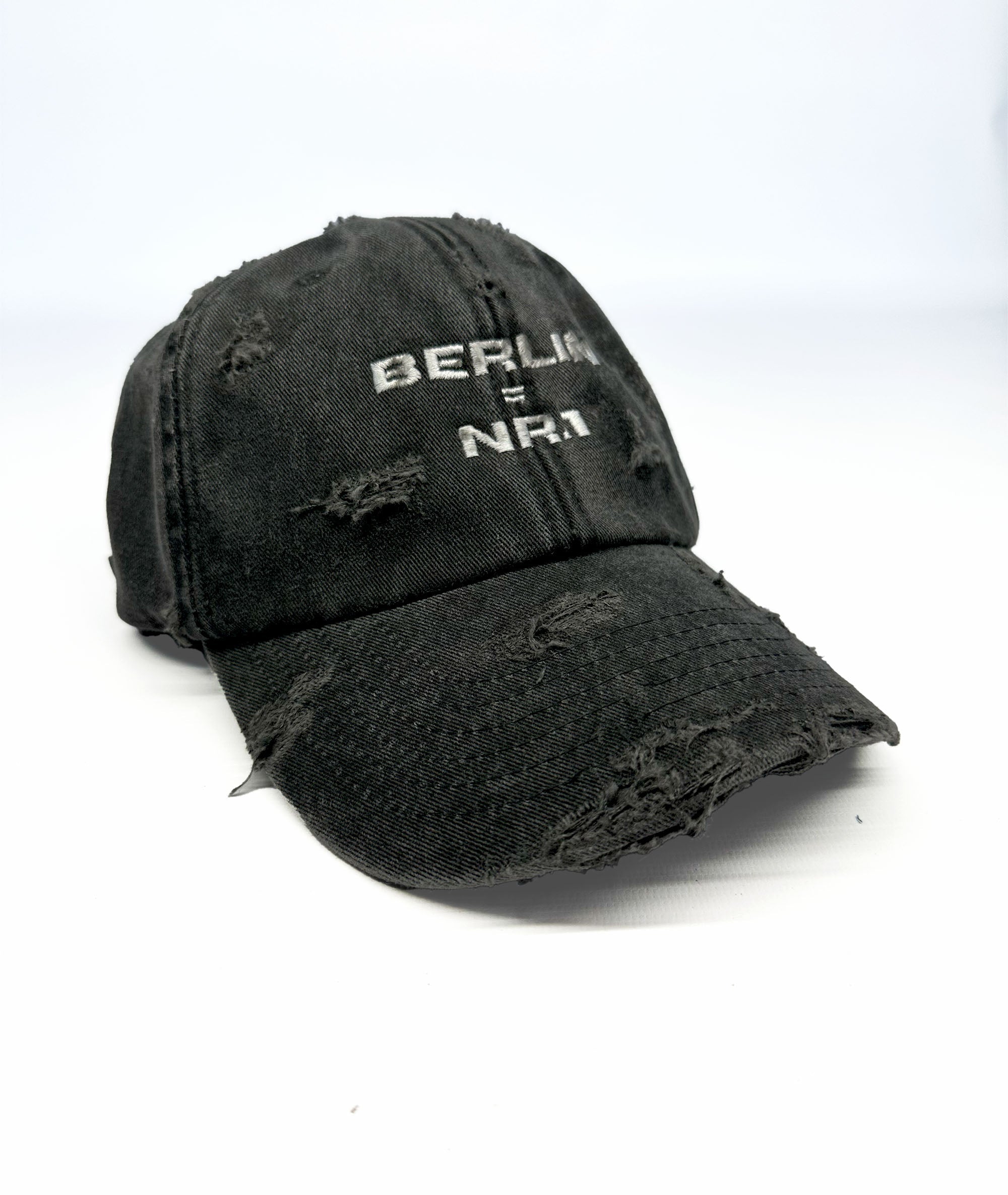 Berlin = Nr. 1 Cap, Hat - R+ _washed out black