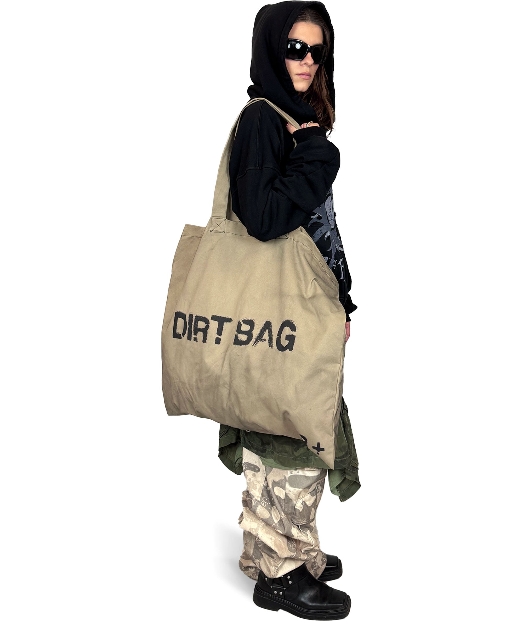 ravemore dirt bag tote bag