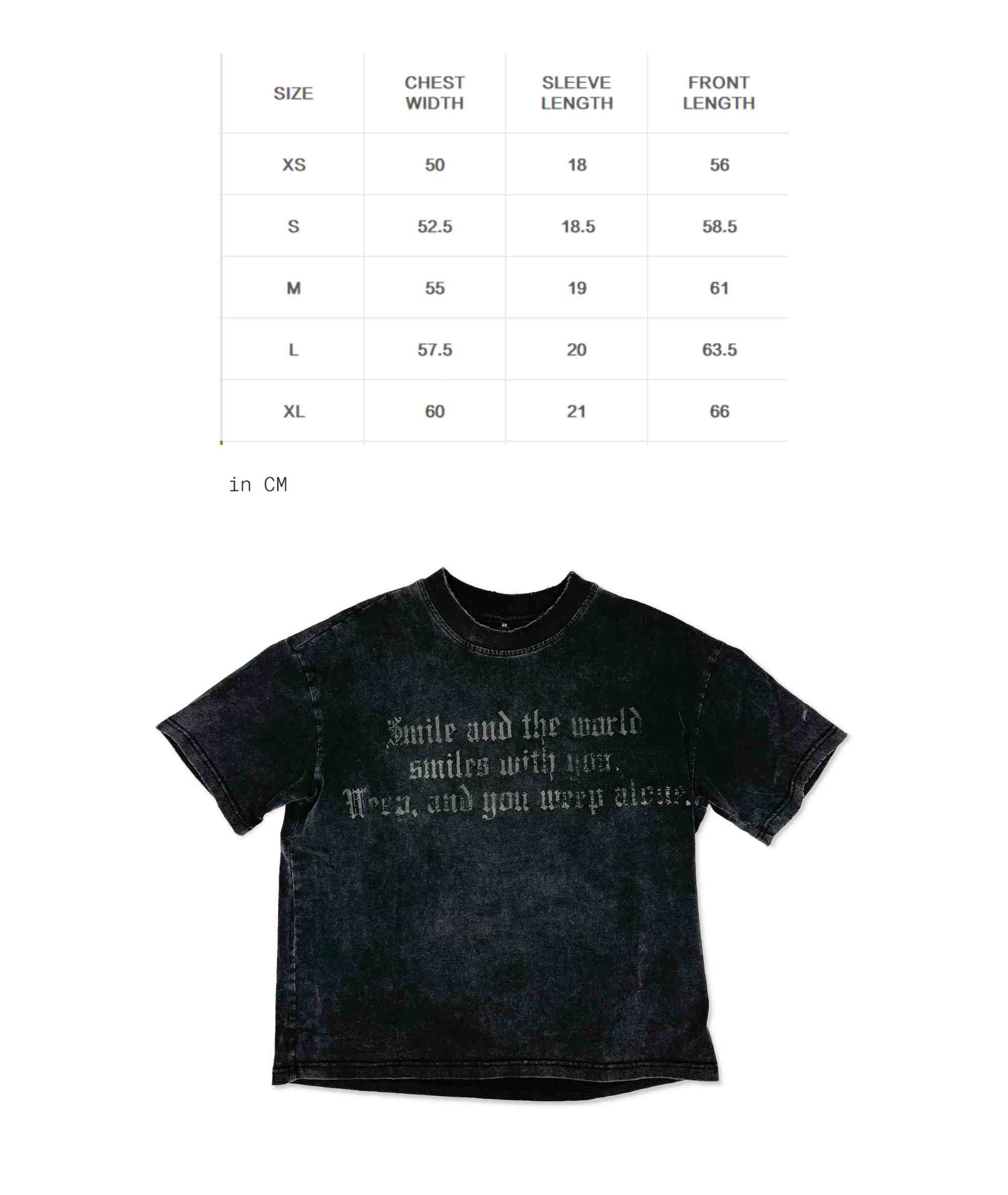 WORLD SMILE - T-SHIRT | UNISEX