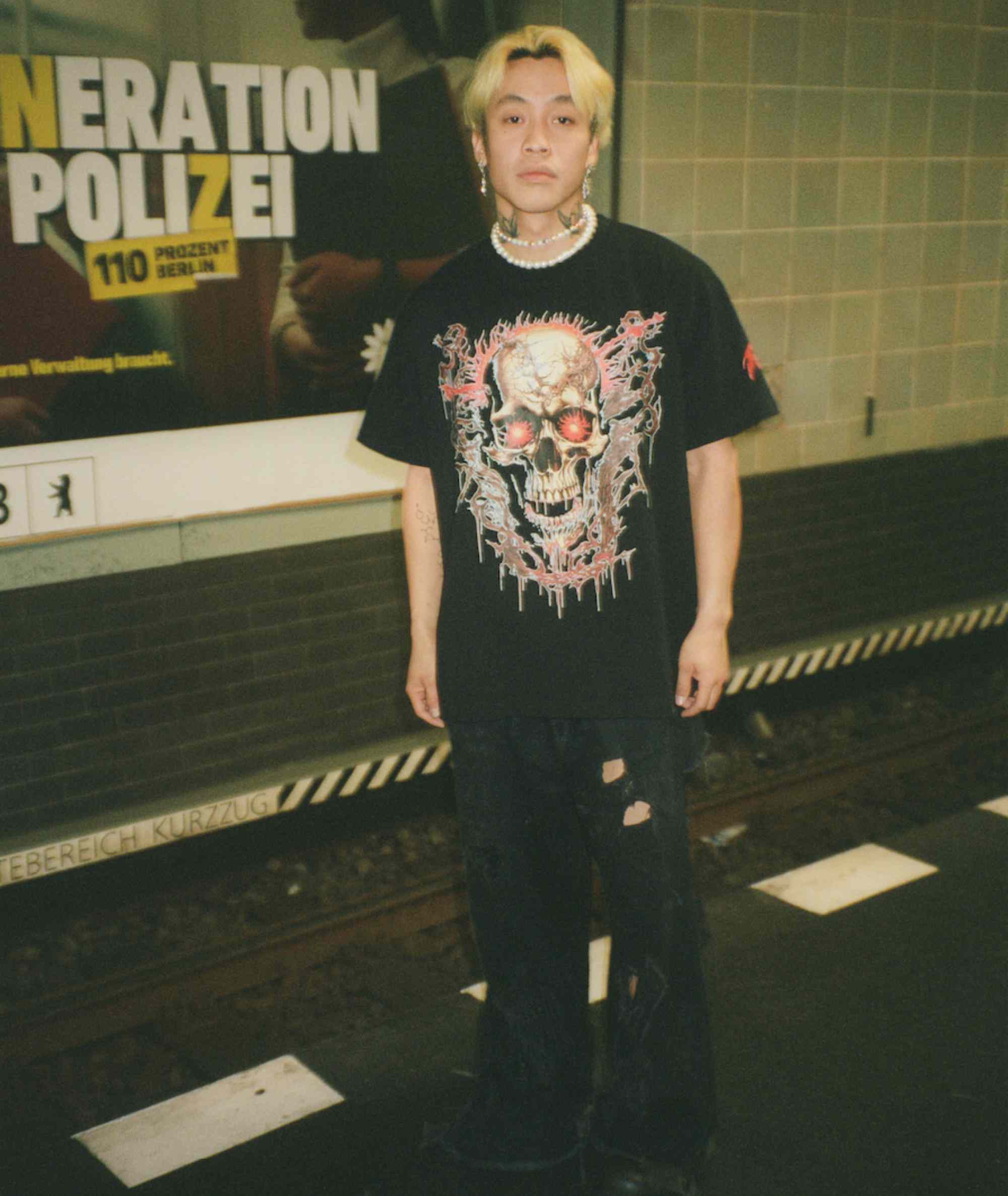 SKULL - T-SHIRT | heavy cotton