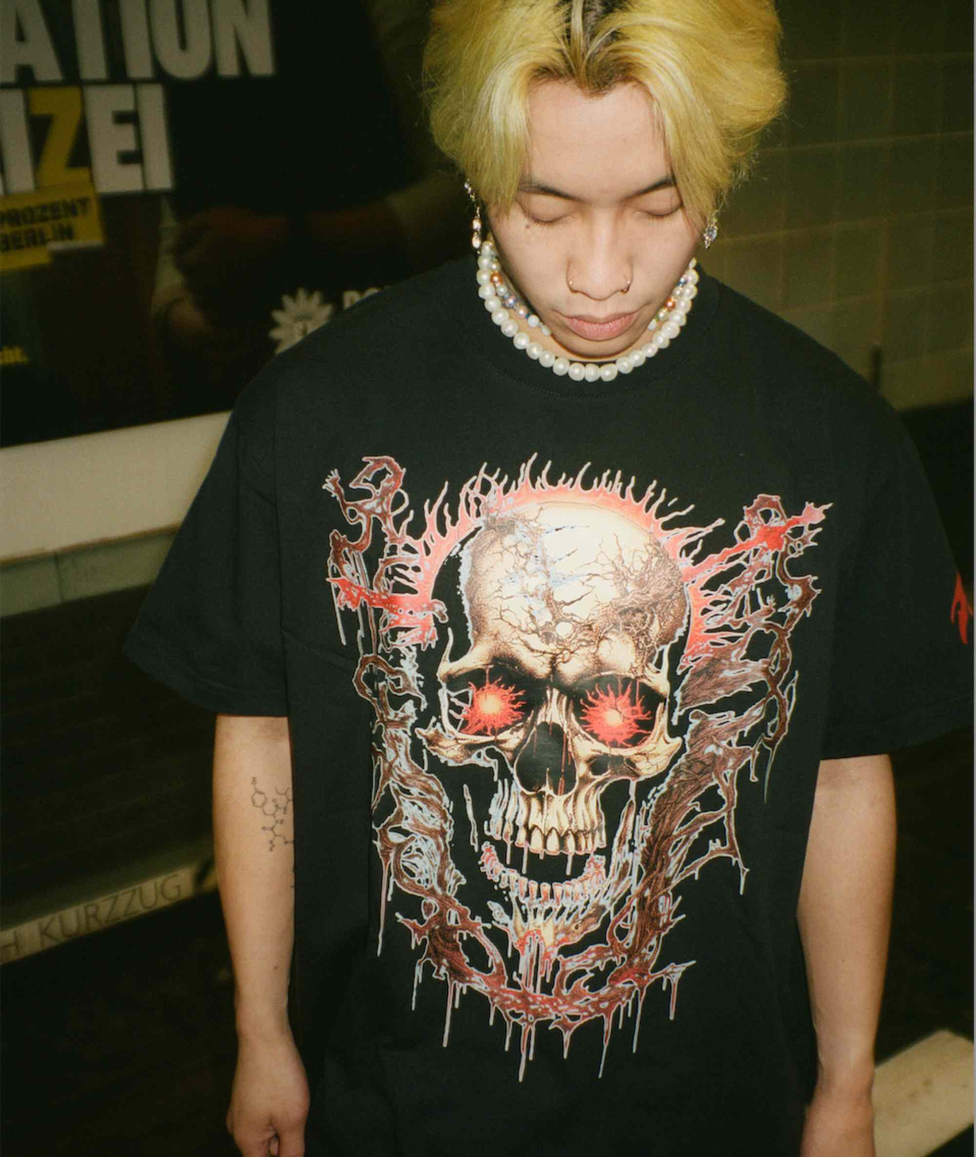 SKULL - T-SHIRT | heavy cotton